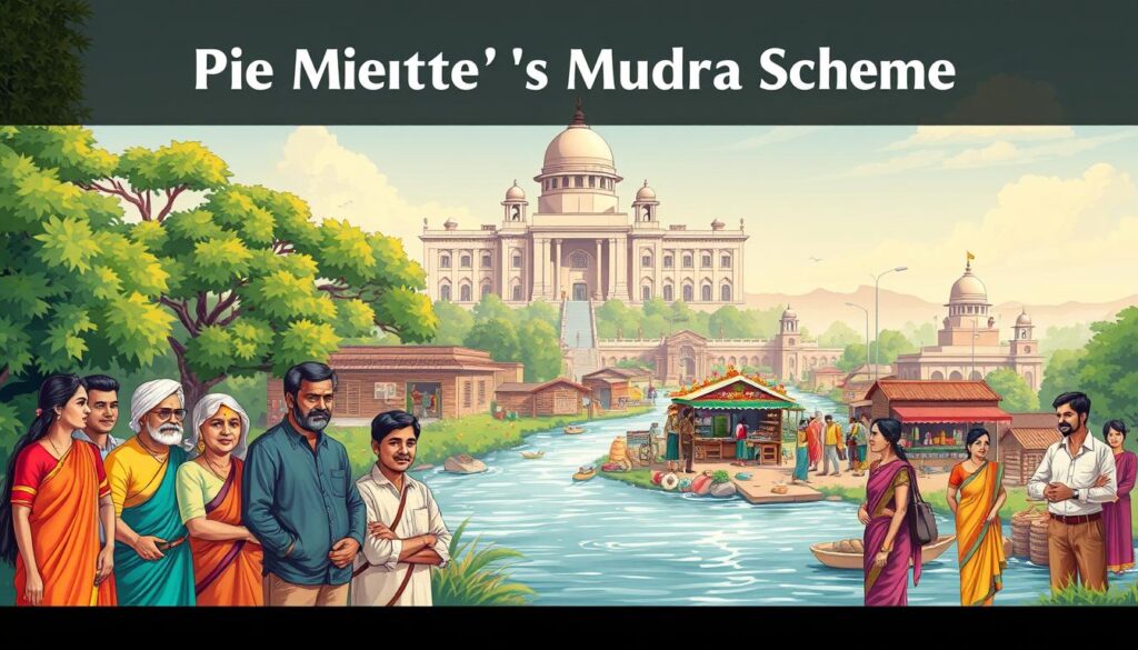 A-detailed-illustration-of-the-Prime-Ministers-Mudra-Scheme-depicting-a-vibrant-scene-with-a--1024x585 